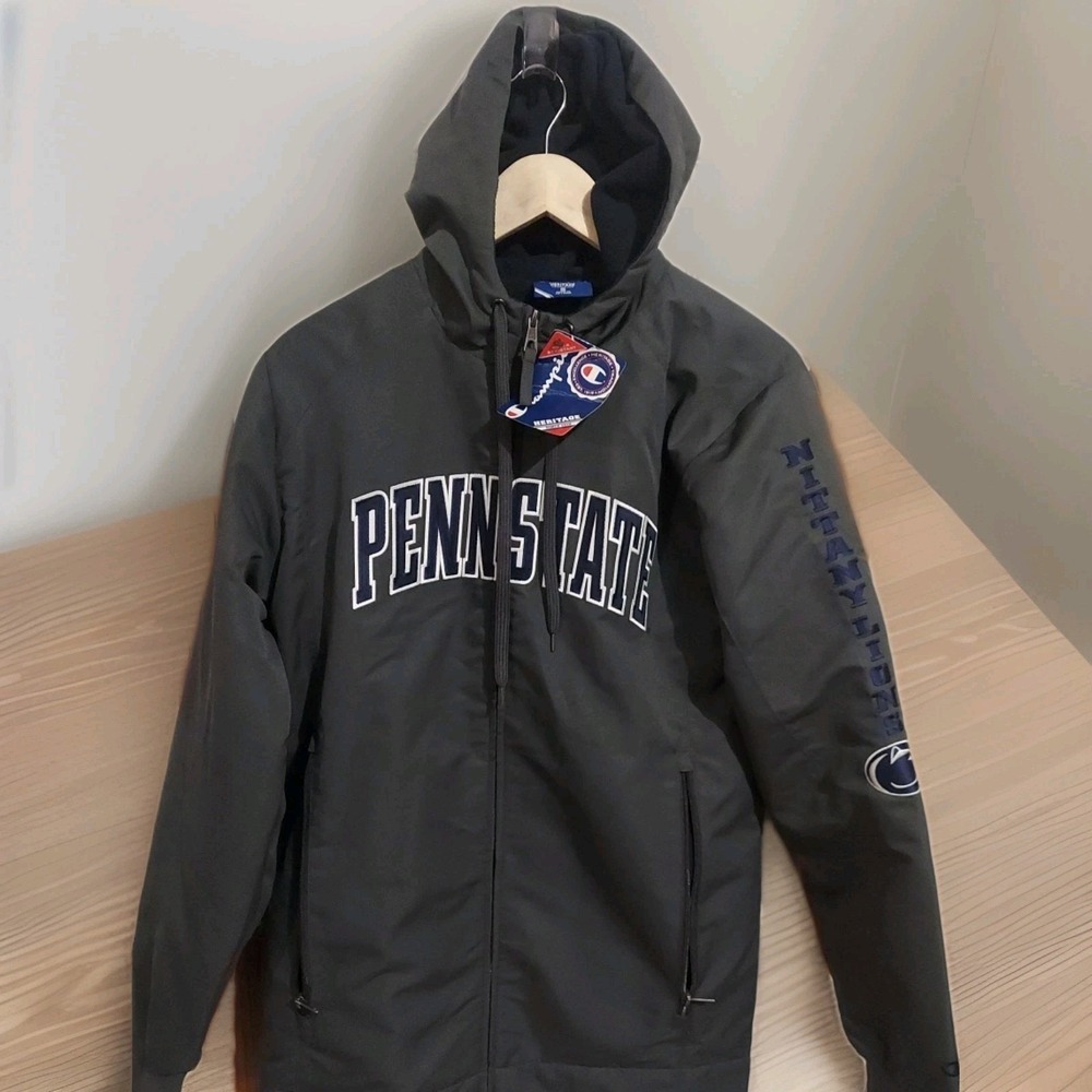 Penn State Nittany Lions Champion Blue Jacket Water Resistant Size Small NWT